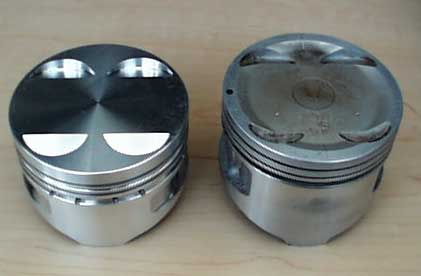 top geo storm isuzu forged pistons from Ross